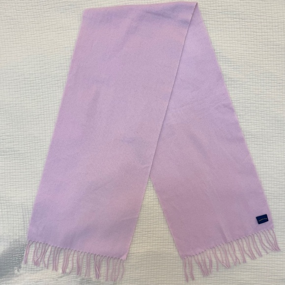 Charter Club Pink 100% Cashmere Scarf – Incredibly Soft Fringe Wrap - Picture 9 of 9